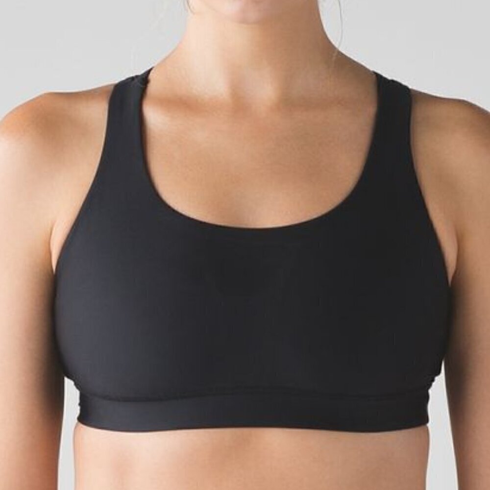 Lululemon Energy Bra H2O - 6 Black